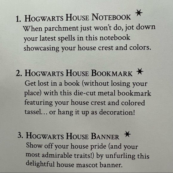 Ravenclaw bookmark Harry Potter Wizarding World from Loot Crate - Picture 7 of 9